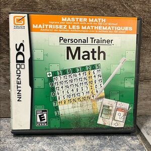 5 for $40 - Nintendo DS Personal Trainer Math